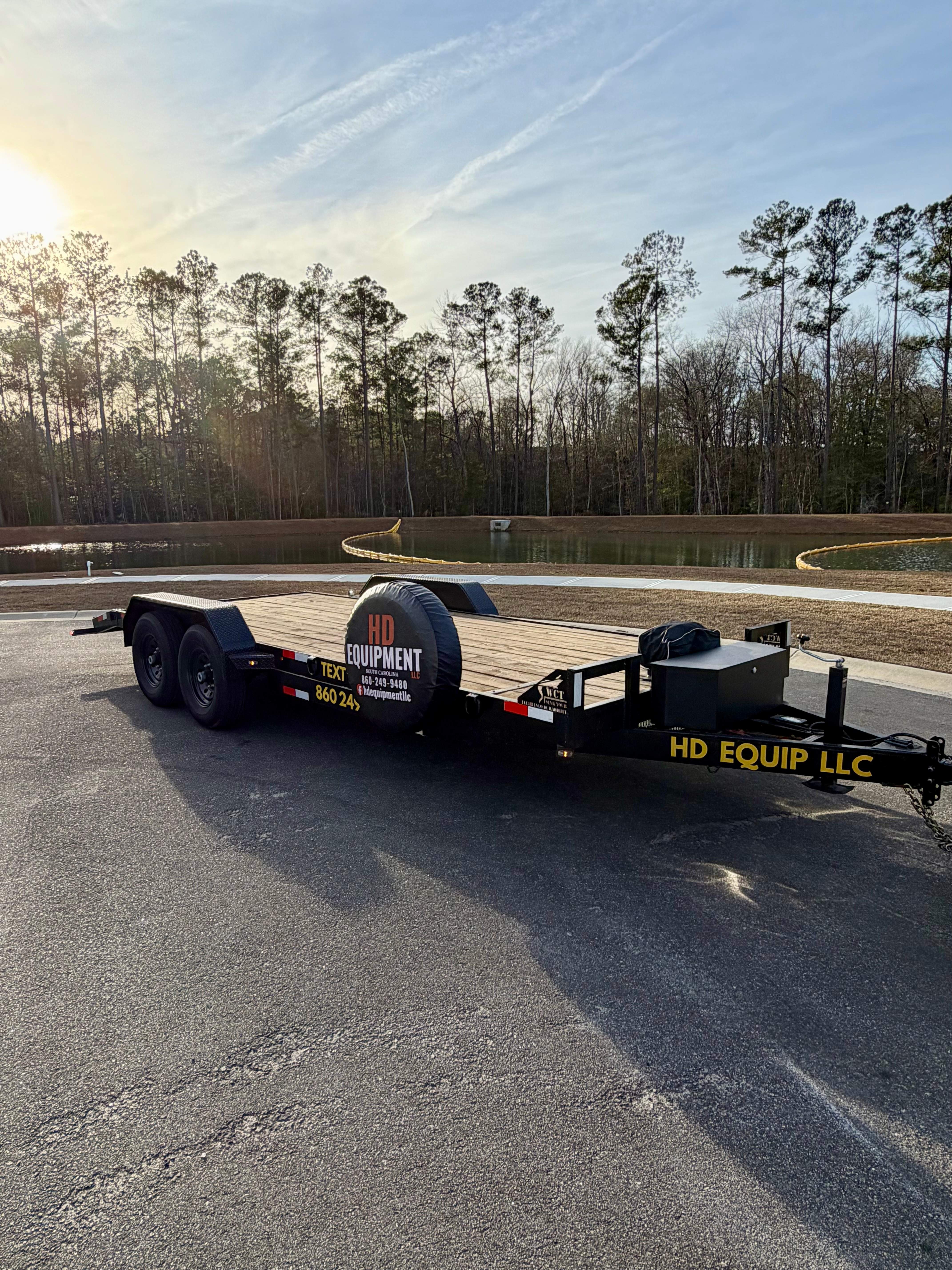 7'x 20' Utility Trailer rental photo 2